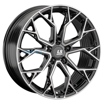 Диски LS FlowForming 8,5x19/5x108 ET30 D65,1 RC61 BKF (конус) на tireset.ru