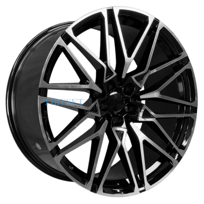 Диски Hengder 10x21/5x112 ET35 D66,5 5063 Black machined face (HNGD) на tireset.ru