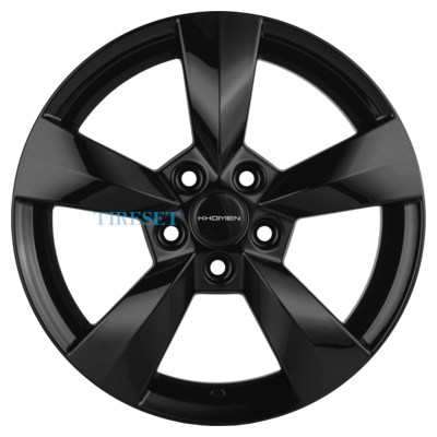 Khomen Wheels 6x15/5x100 ET43 D57,1 KHW1504 (Fabia) Black