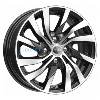 Диски KиK 6x15/4x100 ET50 D60,1 КС882 Алмаз черный на tireset.ru