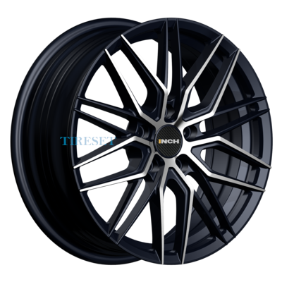 INCH 7x17/5x108 ET40 D54,1 FA8539 Gloss Black Machined Face (ZJH) FlowForming