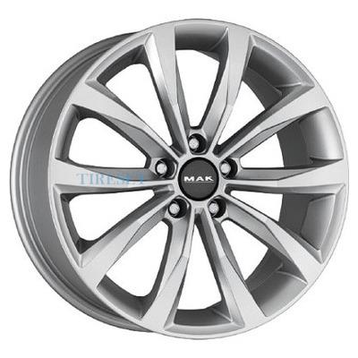 Диски MAK 6,5x16/5x114,3 ET50 D66,1 Wolf Silver на tireset.ru