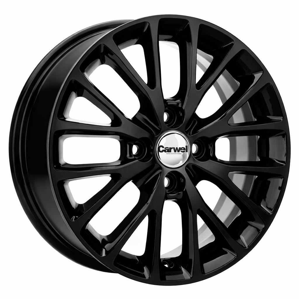 Carwel Риорита 112 6,0x15 4/100 ET45 d-67,1 BK (Арт.140254)