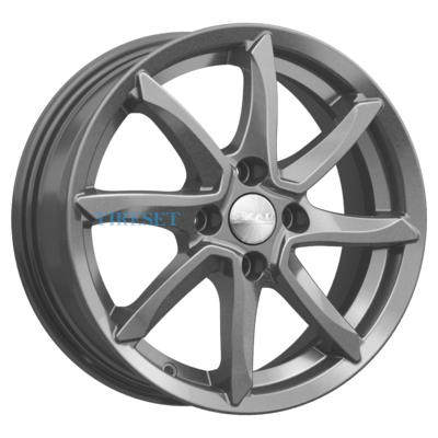 Скад 6x15/4x100 ET48 D54,1 Осака графит