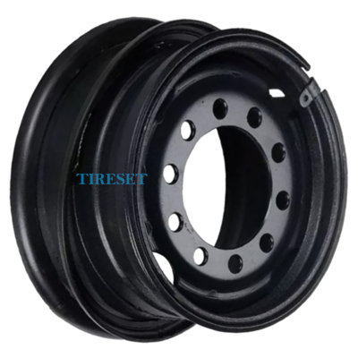 Hartung 12x21/10x286 ET100 D222 Черный (12 мм) КАМАЗ-43114, 43118, УРАЛ-43202 (два ушка) (под камеру) 4 000 кг