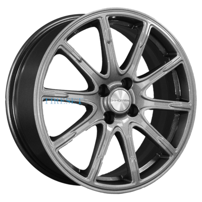 Диски Khomen Wheels 6,5x17/4x100 ET43 D60,1 KHW1707 (Lada Vesta Cross) G-Silver на tireset.ru