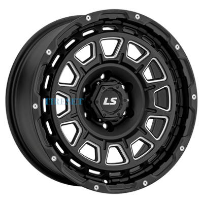 LS 9x18/6x139,7 ET15 D106,1 1377 MB+SSF (конус, Колпак+лого)