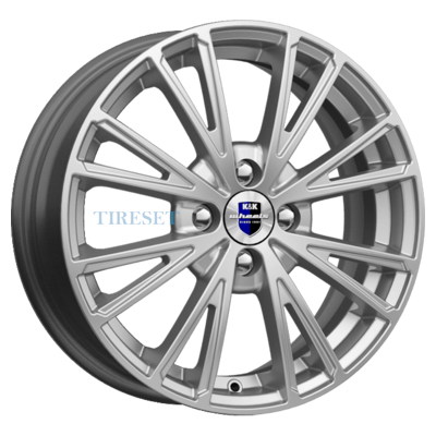 KиK 6x16/4x114,3 ET40 D67,1 Меандр (КС879) Сильвер
