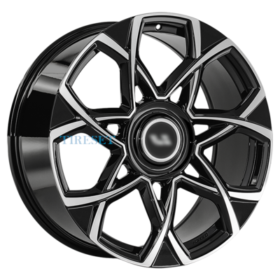 Диски LS Forged 9x21/5x120 ET45,5 D62,6 LS FG59 BKF (конус, Колпак+лого) на tireset.ru
