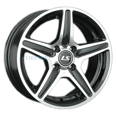 Диски LS 7x16/4x108 ET27 D65,1 345 BKF на tireset.ru