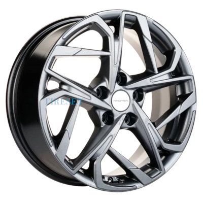 Диски Khomen Wheels 7x17/5x112 ET45 D57,1 KHW1716 (Karoq/Tiguan) Gray на tireset.ru
