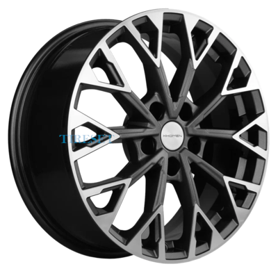 Диски Khomen Wheels 7x17/5x108 ET50 D63,3 KHW1718 (Kuga/Focus/Volvo XC40/XC70) Gray-FP на tireset.ru