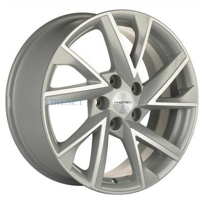 Khomen Wheels 7x17/5x114,3 ET45 D60,1 KHW1714 (Changan/Geely/Lexus/Toyota) F-Silver-FP