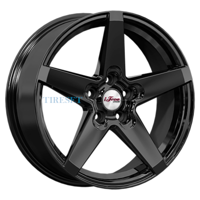 Диски iFree 6,5x17/5x114,3 ET33 D67,1 Токен (КС1127) BK на tireset.ru