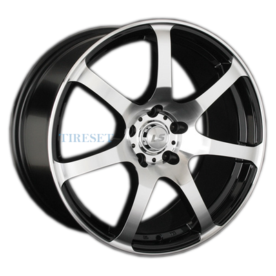 Диски LS 8x18/5x114,3 ET40 D73,1 789 BKF (конус) на tireset.ru