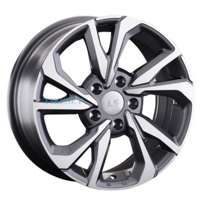Диски LS 7,5x17/5x114,3 ET45 D73,1 920 GMF (конус, Колпак+лого) на tireset.ru