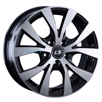 Диски LS 6x15/5x100 ET40 D57,1 960 BKF (конус) на tireset.ru