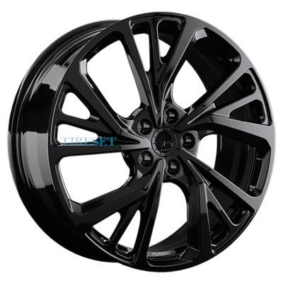 Диски LS Forged 8x19/5x108 ET46 D63,3 LS FG22 BK (конус, C570) на tireset.ru