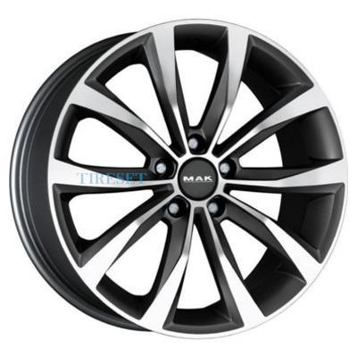 MAK 7x17/5x98 ET41 D58,1 Wolf Gunmetal Mirror Face