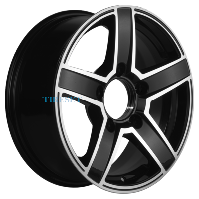 Диски Khomen Wheels 6,5x16/5x139,7 ET40 D98,5 KHW1614 (Niva 4x4) Black-FP на tireset.ru