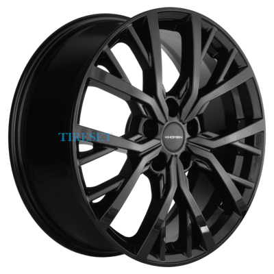 Диски Khomen Wheels 7x18/5x114,3 ET40 D64,1 KHW1806 (Haval F7/F7x) Black на tireset.ru