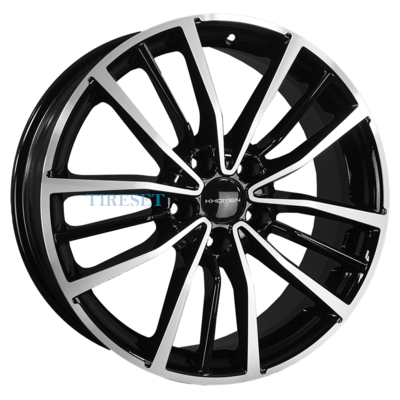 Диски Khomen Wheels 7x18/5x114,3 ET45 D60,1 KHW1812 (Changan/Geely/Lexus/Suzuki/Toyota) Black-FP на tireset.ru