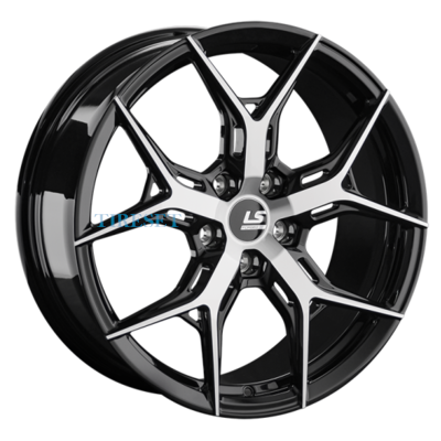 Диски LS Forged 8x19/5x114,3 ET35 D67,1 LS FG14 BKF (конус, C570) на tireset.ru