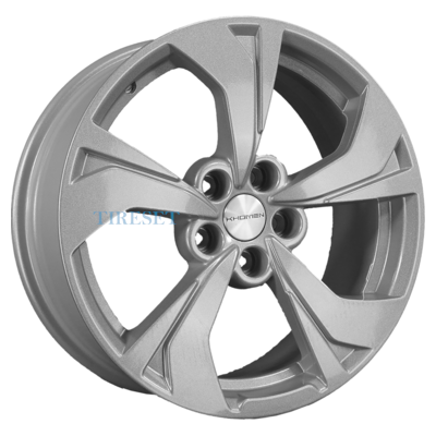 Диски Khomen Wheels 7x17/5x114,3 ET45 D67,1 KHW1724 (I-40/CX-5/ASX-5) F-Silver на tireset.ru