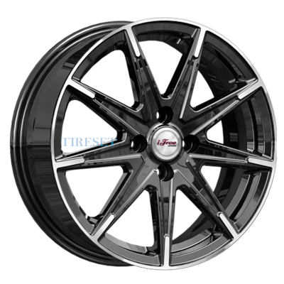 iFree 6x16/4x100 ET45 D56,6 Хит (КС1081) Блэк Джек