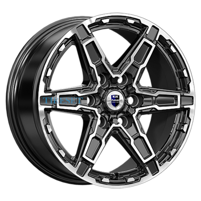 KиK 8x18/6x139,7 ET35 D67,1 Дистрикт (КС1159) Алмаз черный