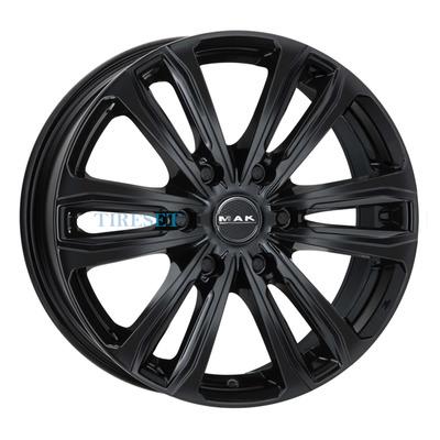 Диски MAK 7,5x17/6x139,7 ET38 D67,1 Safari 6 Gloss Black на tireset.ru