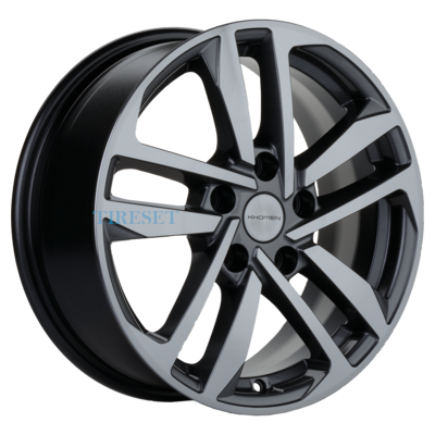 Диски Khomen Wheels 6,5x16/5x114,3 ET41 D67,1 KHW1612 (Optima/Soul) Gray на tireset.ru