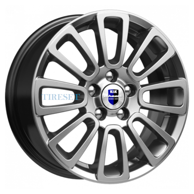 Диски KиK 6x15/4x98 ET35 D58,5 Неман-оригинал (КС717) Дарк платинум на tireset.ru