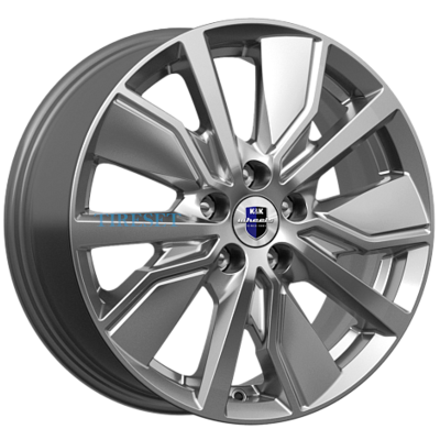 KиK 6,5x16/5x114,3 ET45 D66,1 Гамбит (КС961) Дарк платинум