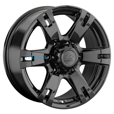 Диски LS 8x17/6x139,7 ET38 D100,1 182 BK (конус, Колпак+лого) на tireset.ru