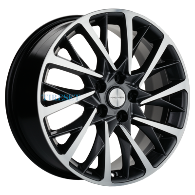 Khomen Wheels 7,5x18/5x114,3 ET45 D60,1 KHW1804 (Geely Atlas/Atlas Pro/Lifan Myway) Gray-FP