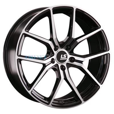Диски LS FlowForming 8,5x19/5x114,3 ET45 D67,1 RC47 BKF (конус) на tireset.ru
