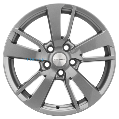 Khomen Wheels 7x17/5x114,3 ET40 D66,1 KHW1704 (Qashqai) Gray