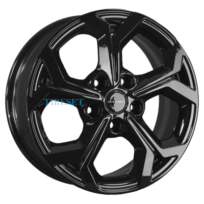 Диски Khomen Wheels 6,5x16/5x114,3 ET43 D67,1 KHW1606 (Huyndai/Kia) Black на tireset.ru