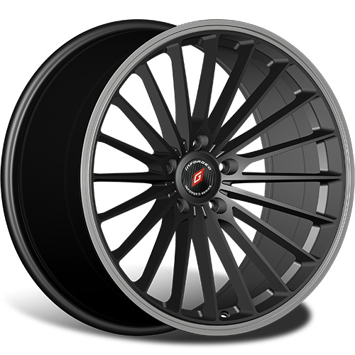 Диск INFORGED IFG36 8х18 5/120 ET30 D72,6 Black Machined Lip