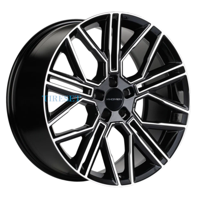 Диски Khomen Wheels 9,5x21/5x114,3 ET40 D64,1 KHW2101 (Tesla) Black-FP на tireset.ru