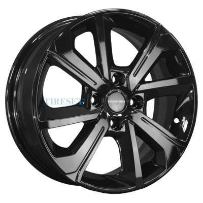 Khomen Wheels 6x15/4x100 ET50 D60,1 KHW1501 (Vesta) Black