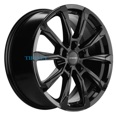 Диски Khomen Wheels 7,5x18/5x114,3 ET50 D67,1 KHW1808 (K5/Santafe) Black на tireset.ru