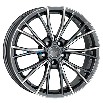 Диски MAK 8x19/5x112 ET46 D66,6 Mark Gunmetal Mirror Face на tireset.ru