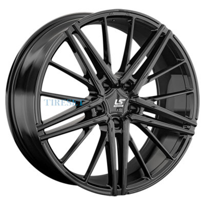 Диски LS FlowForming 9x20/5x120 ET35 D74,1 RC76 BK (конус, Колпак+лого) на tireset.ru