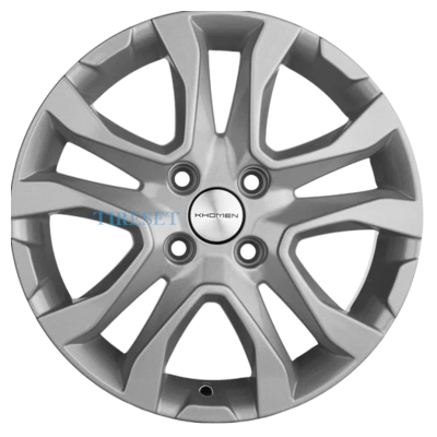 Диски Khomen Wheels 6x15/4x98 ET36 D58,5 KHW1503 (Lada Granta) F-Silver на tireset.ru
