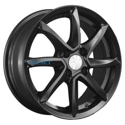 СКАД 6x15/4x100 ET48 D54,1 Osaka (КЛ317) Черный бархат новый
