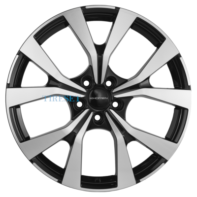 Диски Khomen Wheels 7x19/5x114,3 ET49 D60,1 KHW1906 (Evolute i-SKY) Black-FP на tireset.ru