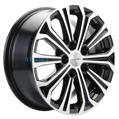 Khomen Wheels 6,5x16/5x114,3 ET46 D67,1 KHW1610 (Mitsubishi) Black-FP