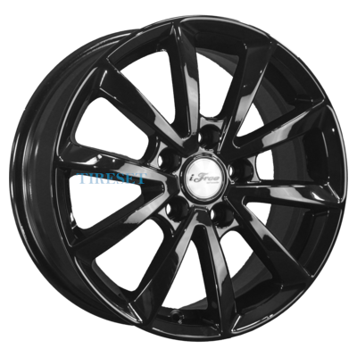 Диски iFree 6,5x16/5x114,3 ET43 D67,1 Скайрим (КС907) BK на tireset.ru